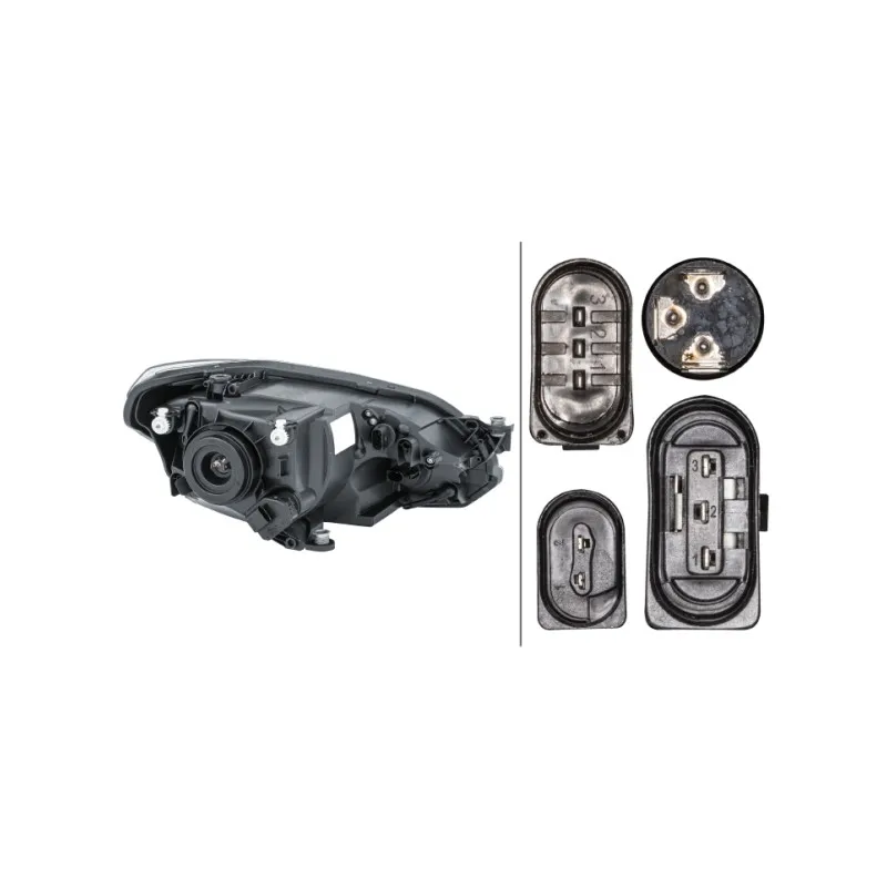 Projecteur principal HELLA 1EJ 010 670-021 - Visuel 1