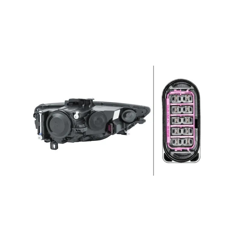 Projecteur principal HELLA 1EJ 010 740-071 - Visuel 1