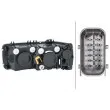 HELLA 1EJ 011 287-141 - Projecteur principal