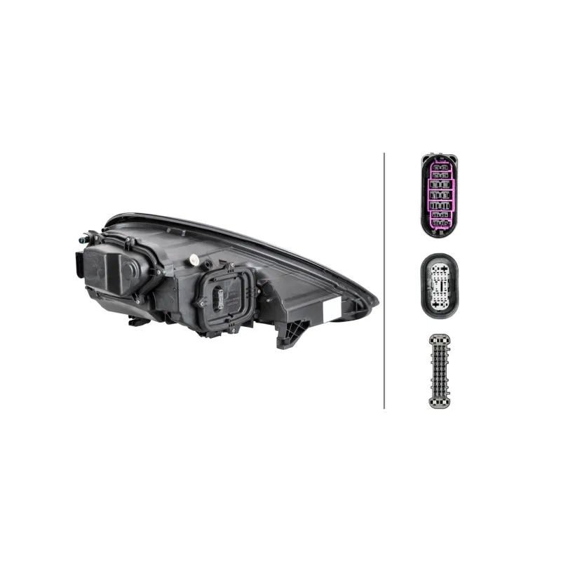 Projecteur principal HELLA 1EX 011 099-151 - Visuel 1