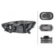 HELLA 1EX 011 151-421 - Projecteur principal