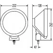 HELLA 1F8 006 800-221 - Projecteur longue portée