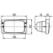 HELLA 1GD 996 018-541 - Projecteur de travail