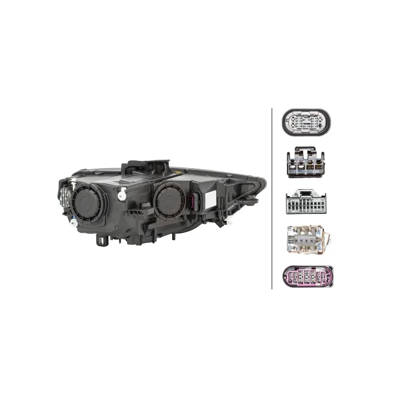 Projecteur principal HELLA 1ZS 010 740-651 - Visuel 1