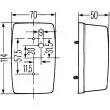 HELLA 2BA 002 324-017 - Feu clignotant