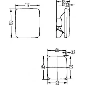 HELLA 2BA 005 200-021 - Feu clignotant