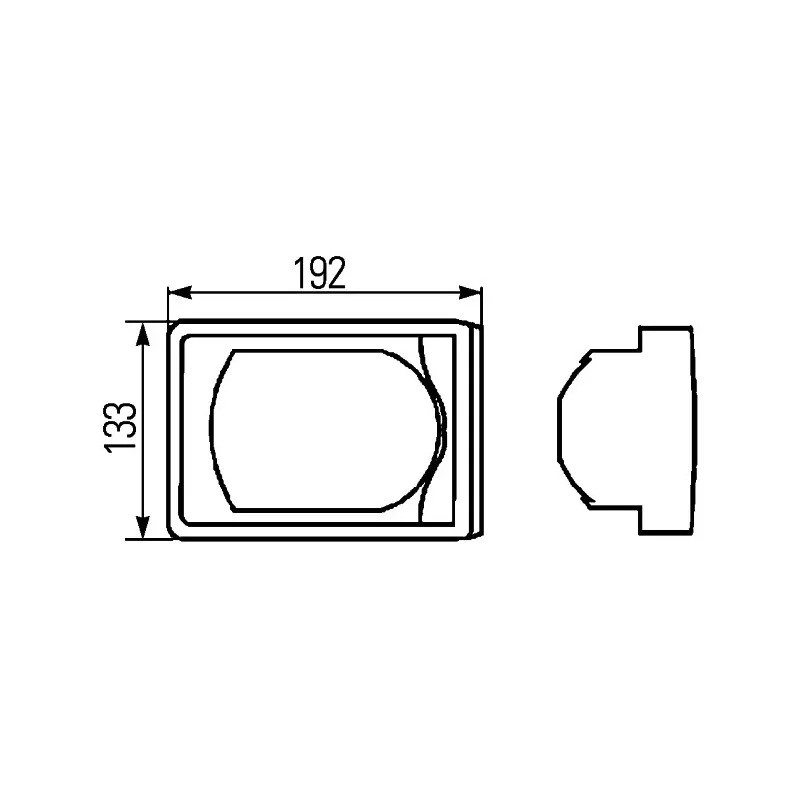 Feu clignotant HELLA 2BA 008 982-047 - Visuel 1