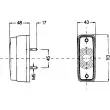 HELLA 2BA 997 027-031 - Feu clignotant