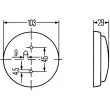 HELLA 2JA 003 231-001 - Eclairage intérieur