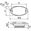 HELLA 2JA 343 570-001 - Eclairage intérieur