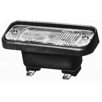 Feu éclaireur de plaque HELLA OEM 11025349