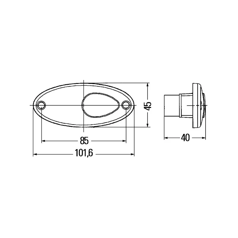 Feu de position HELLA 2PF 964 295-027 - Visuel 1