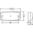 HELLA 2PS 963 639-101 - Feu latéral