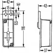 HELLA 2XS 005 020-017 - Feu d'encombrement