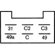 HELLA 4DN 008 768-121 - Centrale clignotante