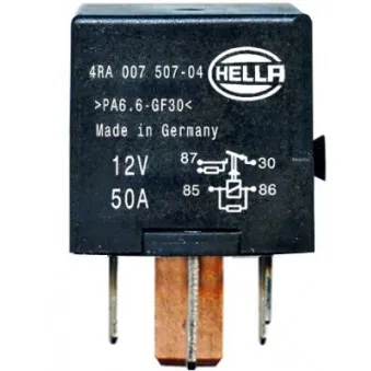 HELLA 4RA 007 507-041 - Relais, courant de travail