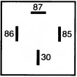HELLA 4RA 007 507-061 - Relais, courant de travail