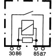 HELLA 4RA 007 957-011 - Relais, courant de travail