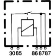 HELLA 4RA 933 332-157 - Relais, courant de travail