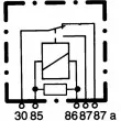 HELLA 4RD 931 680-017 - Relais, courant de travail