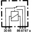 HELLA 4RD 933 332-047 - Relais, courant de travail