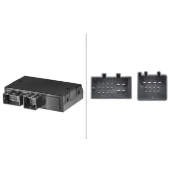 HELLA 5DS 010 154-011 - Appareil de commande, dispositif d'attelage