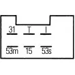 HELLA 5WG 002 450-111 - Relais, intervalle d'essuyage