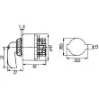 HELLA 6BB 001 540-001 - Comodo de clignotant