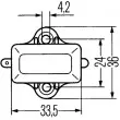 HELLA 6DF 001 551-091 - Contacteur, feu stop