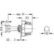 HELLA 6ED 001 563-021 - Interrupteur