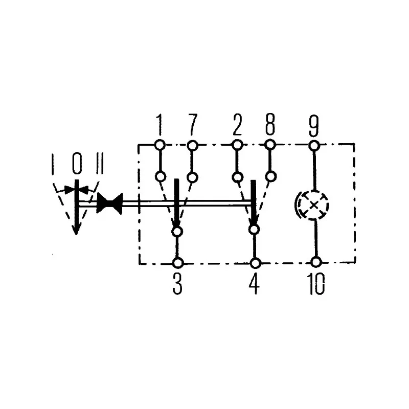 Interrupteur HELLA 6GM 004 570-227 - Visuel 1