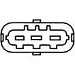 HELLA 6PU 009 163-811 - Capteur d'angle, vilebrequin