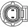 HELLA 6PU 009 163-881 - Capteur d'angle, vilebrequin