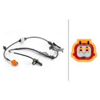 Capteur, vitesse de roue avant droit HELLA OEM 57450SDAA02
