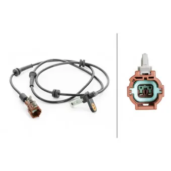 Capteur, vitesse de roue HELLA 6PU 230 040-671