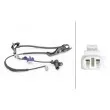 Capteur, vitesse de roue HELLA [6PU 230 040-691]