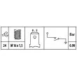 HELLA 6ZL 003 259-291 - Indicateur de pression d'huile