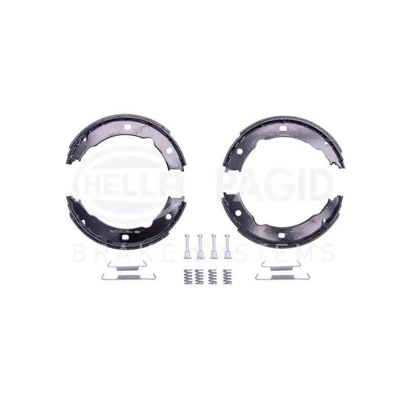 Jeu de mâchoires de frein, frein de stationnement HELLA 8DA 355 050-421 - Visuel 1