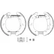 Kit de freins arrière (prémontés) HELLA [8DB 355 005-071]