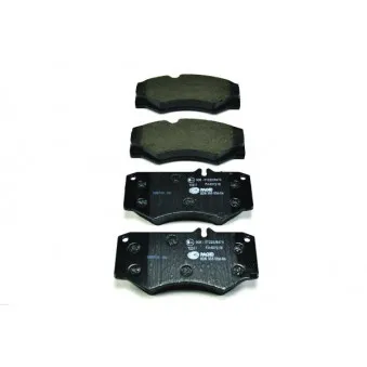 Jeu de 4 plaquettes de frein avant HELLA OEM A0014201420