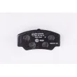 HELLA 8DB 355 006-151 - Jeu de 4 plaquettes de frein avant