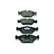 Jeu de 4 plaquettes de frein avant HELLA [8DB 355 006-511]