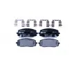 HELLA 8DB 355 006-571 - Jeu de 4 plaquettes de frein avant