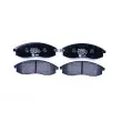Jeu de 4 plaquettes de frein avant HELLA [8DB 355 006-731]