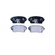 HELLA 8DB 355 006-941 - Jeu de 4 plaquettes de frein avant