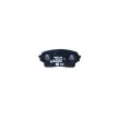 HELLA 8DB 355 006-941 - Jeu de 4 plaquettes de frein avant