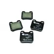 HELLA 8DB 355 007-381 - Jeu de 4 plaquettes de frein arrière