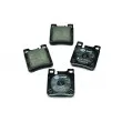HELLA 8DB 355 007-581 - Jeu de 4 plaquettes de frein arrière