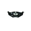 HELLA 8DB 355 007-911 - Jeu de 4 plaquettes de frein avant