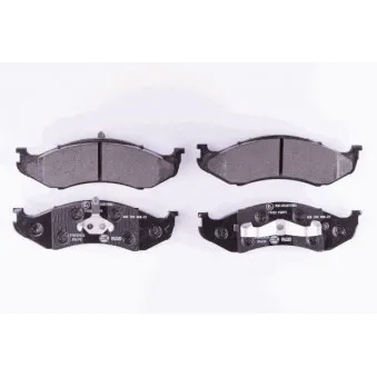 Jeu de 4 plaquettes de frein avant HELLA OEM V1010058AB